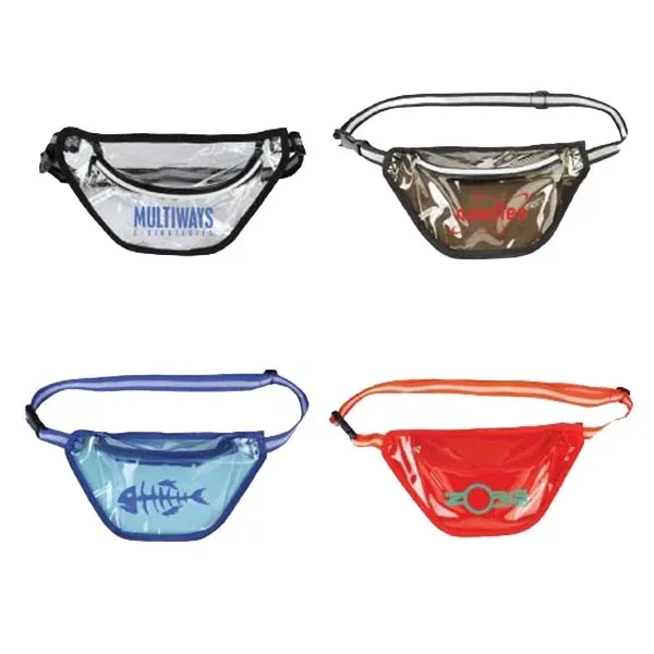 Clear Waist/Fanny Pack made from  25C TPU Material with 600D... from ASI 99030 Zipline