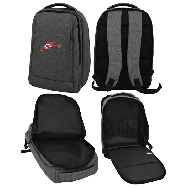 Anti-Theft Laptop Backpack features padded compartments, padded back and padded straps,... from ASI 99030 Zipline