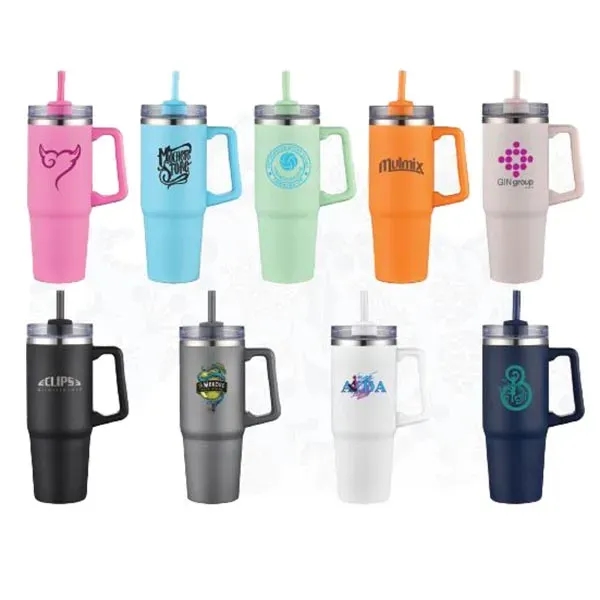 30 oz capacity, double wall vacuum insulations, stainless steel construction, matching... from ASI 99030 Zipline