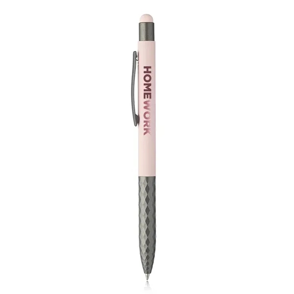 Aluminum ballpoint pen with stylus tip.... from ASI 39552 BEL Promo