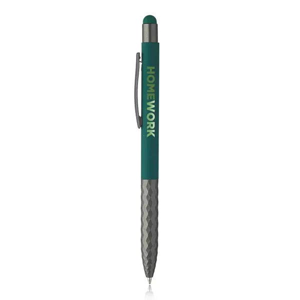 Aluminum ballpoint pen with stylus tip.... from ASI 39552 BEL Promo