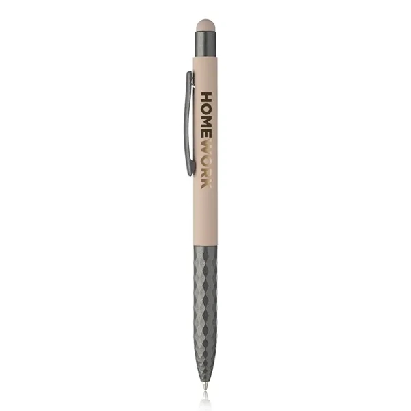 Aluminum ballpoint pen with stylus tip.... from ASI 39552 BEL Promo