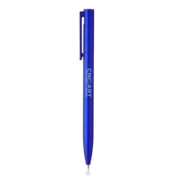 Plastic twist-action ballpoint pen with matte coating.... from ASI 39552 BEL Promo