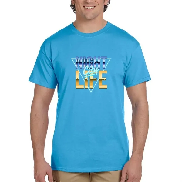 Unisex heavy cotton t-shirt with high-density fabric for exceptional print clarity.... from ASI 39552 BEL Promo