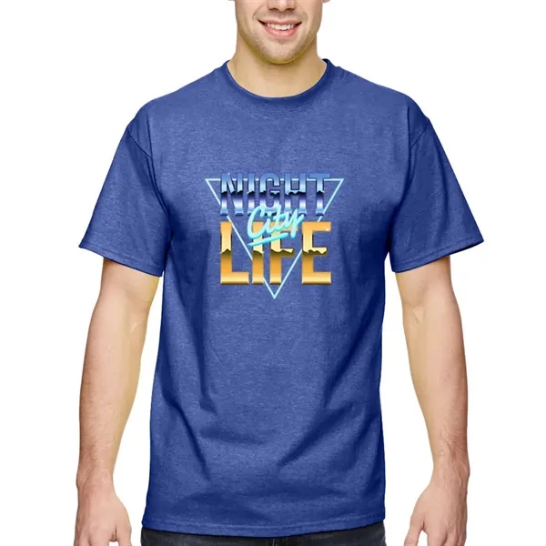 Unisex heavy cotton t-shirt with high-density fabric for exceptional print clarity.... from ASI 39552 BEL Promo