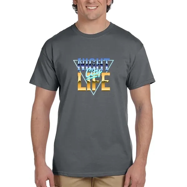 Unisex heavy cotton t-shirt with high-density fabric for exceptional print clarity.... from ASI 39552 BEL Promo