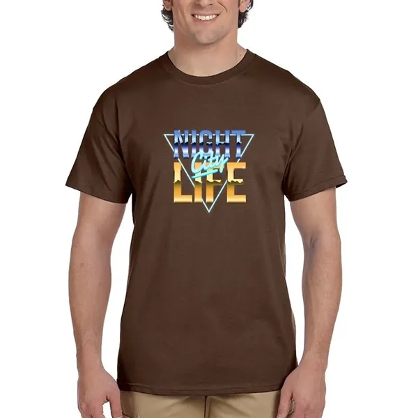 Unisex heavy cotton t-shirt with high-density fabric for exceptional print clarity.... from ASI 39552 BEL Promo