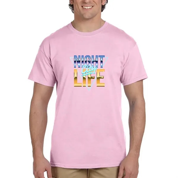 Unisex heavy cotton t-shirt with high-density fabric for exceptional print clarity.... from ASI 39552 BEL Promo