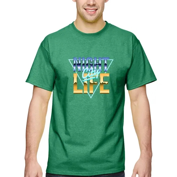 Unisex heavy cotton t-shirt with high-density fabric for exceptional print clarity.... from ASI 39552 BEL Promo