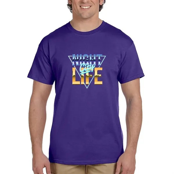 Unisex heavy cotton t-shirt with high-density fabric for exceptional print clarity.... from ASI 39552 BEL Promo