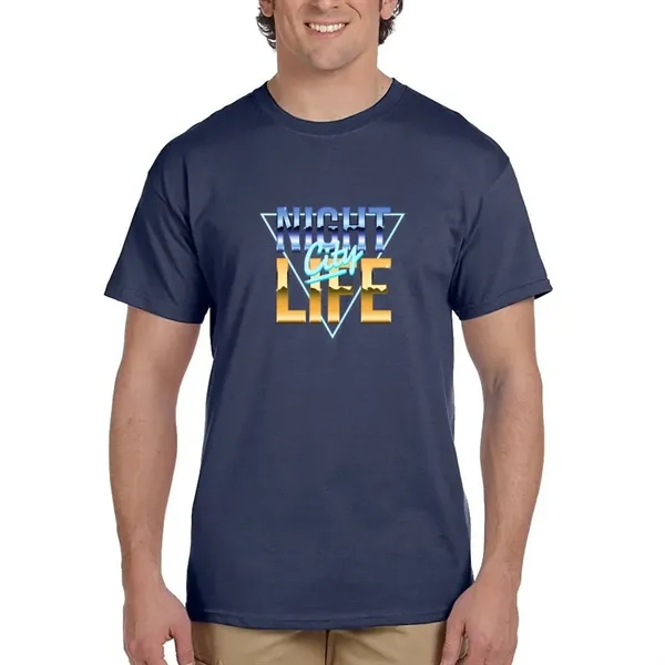 Unisex heavy cotton t-shirt with high-density fabric for exceptional print clarity.... from ASI 39552 BEL Promo