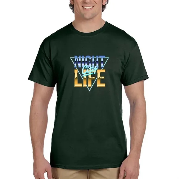 Unisex heavy cotton t-shirt with high-density fabric for exceptional print clarity.... from ASI 39552 BEL Promo