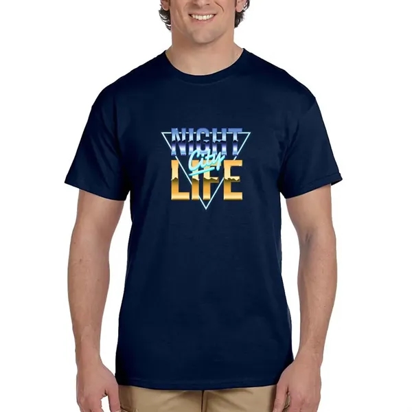 Unisex heavy cotton t-shirt with high-density fabric for exceptional print clarity.... from ASI 39552 BEL Promo