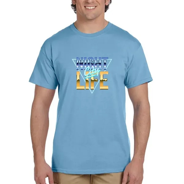 Unisex heavy cotton t-shirt with high-density fabric for exceptional print clarity.... from ASI 39552 BEL Promo