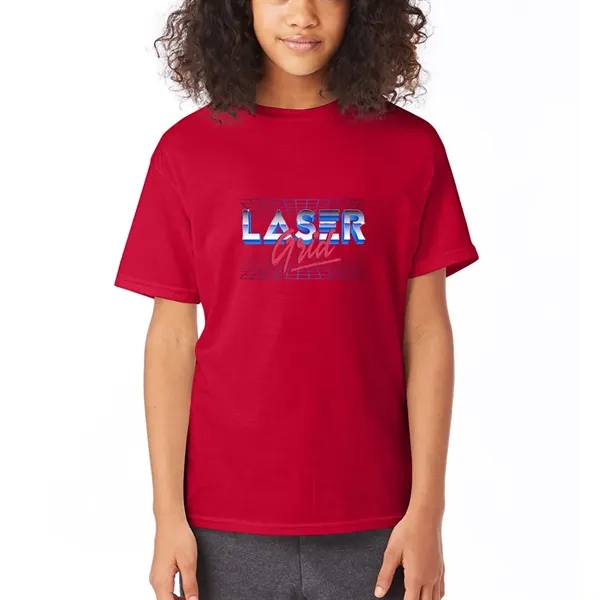 Children's Eco-Smart t-shirt with double-needle stitching.... from ASI 39552 BEL Promo