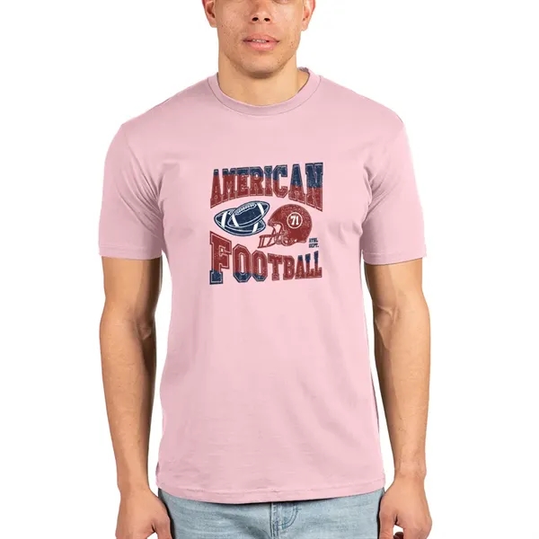 Men's short sleeve t-shirt made of 4.3 oz. 100% combed cotton... from ASI 39552 BEL Promo