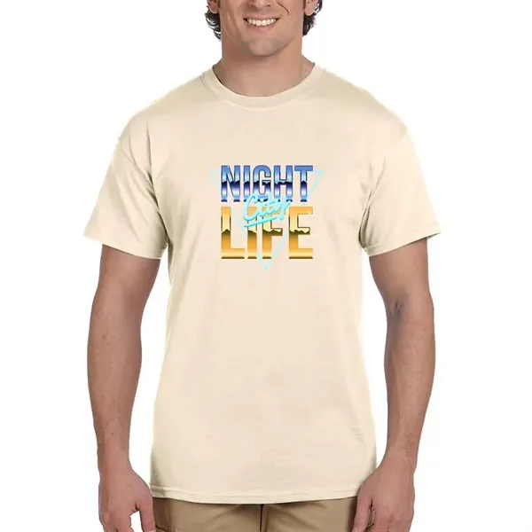 Unisex heavy cotton t-shirt with high-density fabric for exceptional print clarity.... from ASI 39552 BEL Promo