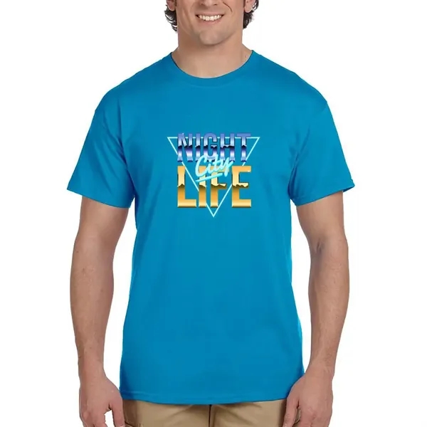 Unisex heavy cotton t-shirt with high-density fabric for exceptional print clarity.... from ASI 39552 BEL Promo