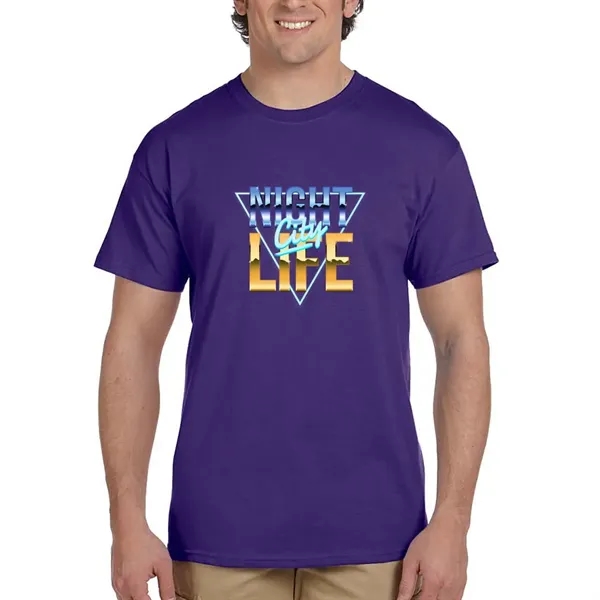 Unisex heavy cotton t-shirt with high-density fabric for exceptional print clarity.... from ASI 39552 BEL Promo