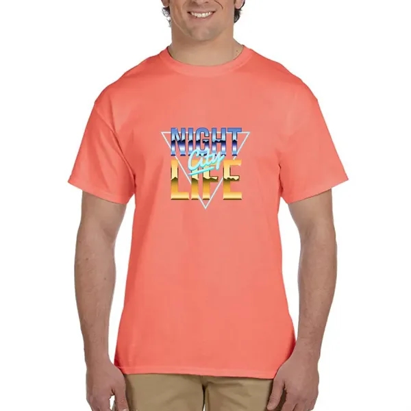 Unisex heavy cotton t-shirt with high-density fabric for exceptional print clarity.... from ASI 39552 BEL Promo