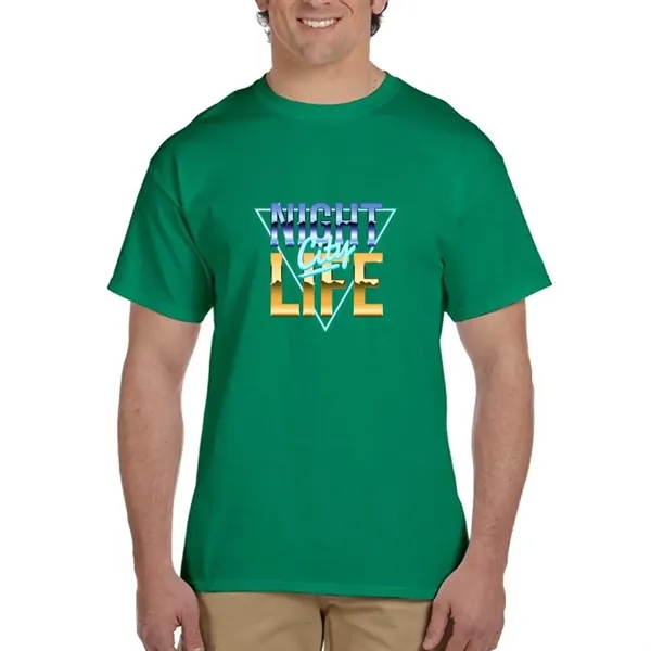 Unisex heavy cotton t-shirt with high-density fabric for exceptional print clarity.... from ASI 39552 BEL Promo