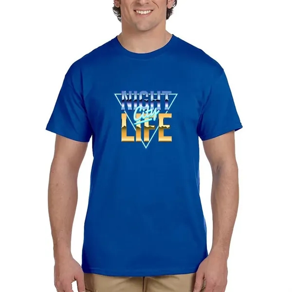 Unisex heavy cotton t-shirt with high-density fabric for exceptional print clarity.... from ASI 39552 BEL Promo