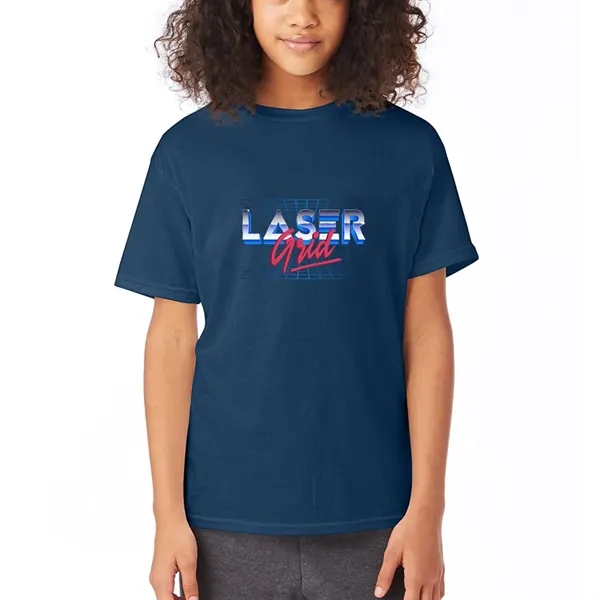 Children's Eco-Smart t-shirt with double-needle stitching.... from ASI 39552 BEL Promo