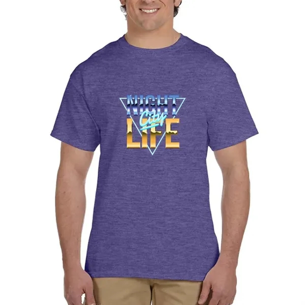 Unisex heavy cotton t-shirt with high-density fabric for exceptional print clarity.... from ASI 39552 BEL Promo