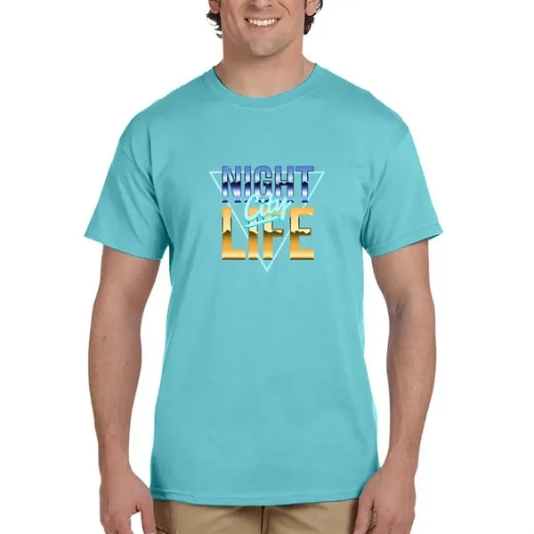 Unisex heavy cotton t-shirt with high-density fabric for exceptional print clarity.... from ASI 39552 BEL Promo