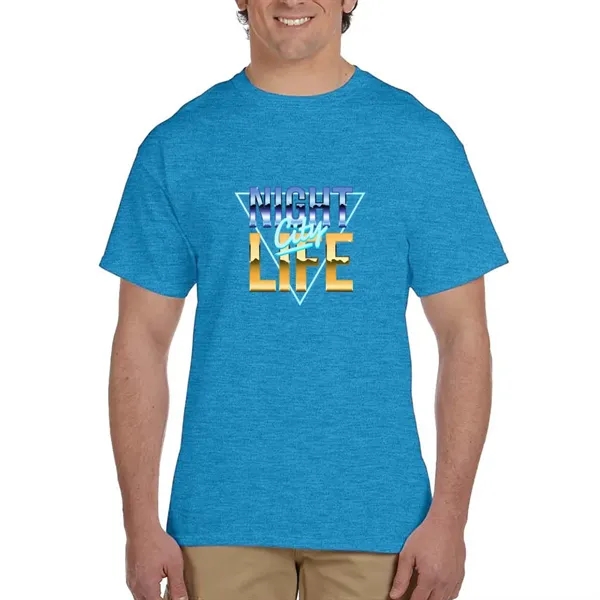 Unisex heavy cotton t-shirt with high-density fabric for exceptional print clarity.... from ASI 39552 BEL Promo