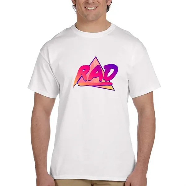 Unisex heavy cotton t-shirt with high-density fabric for exceptional print clarity.... from ASI 39552 BEL Promo