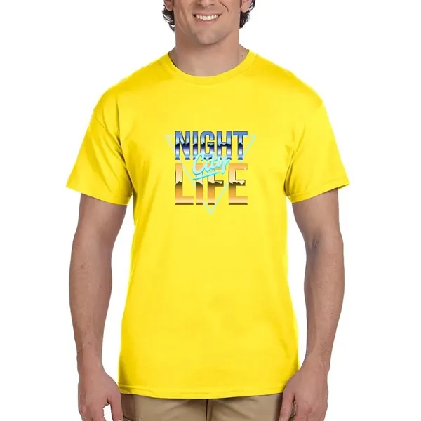 Unisex heavy cotton t-shirt with high-density fabric for exceptional print clarity.... from ASI 39552 BEL Promo