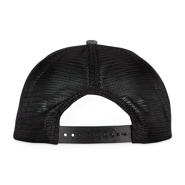 6-panel trucker cap with flex mesh back panels, flat brim and... from ASI 56070 Gemline / Gemline®