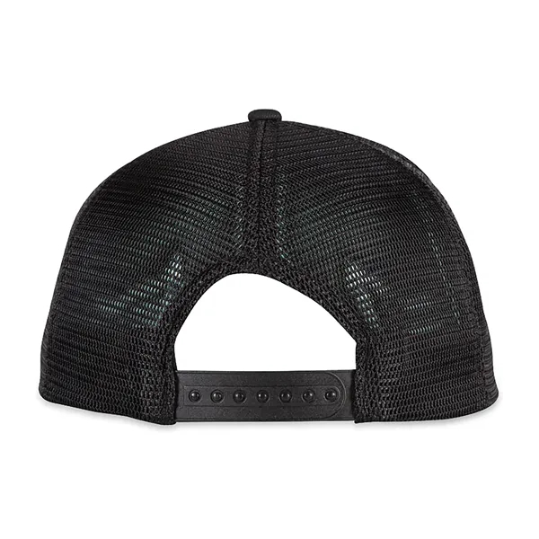6-panel trucker cap with flex mesh back panels, flat brim and... from ASI 56070 Gemline / Gemline®