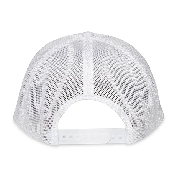 6-panel trucker cap with flex mesh back panels, flat brim and... from ASI 56070 Gemline / Gemline®