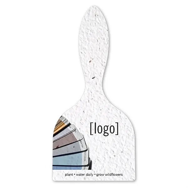 Seed Paper Shape Card, Painbrush... from ASI 40646 Bloomin Promotions / Bloomin' Promotions™