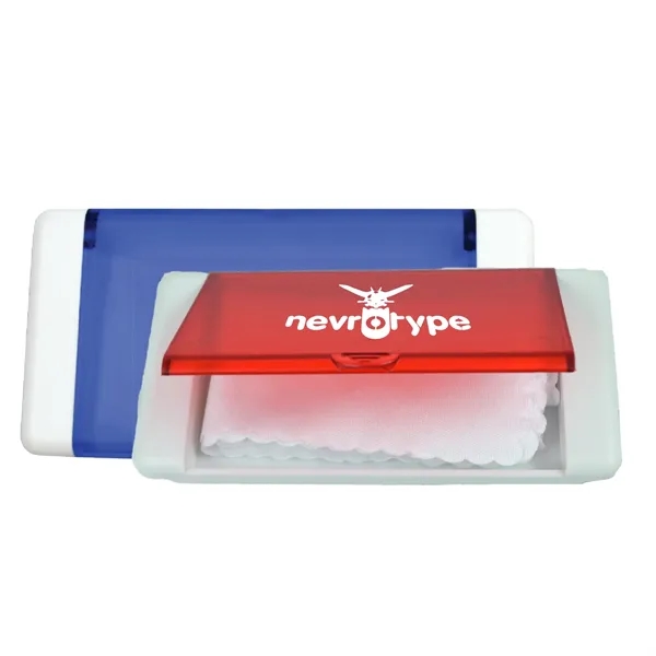 Microfiber cleaning cloth great for eyeglasses and device screens... from ASI 57956 Graphco line