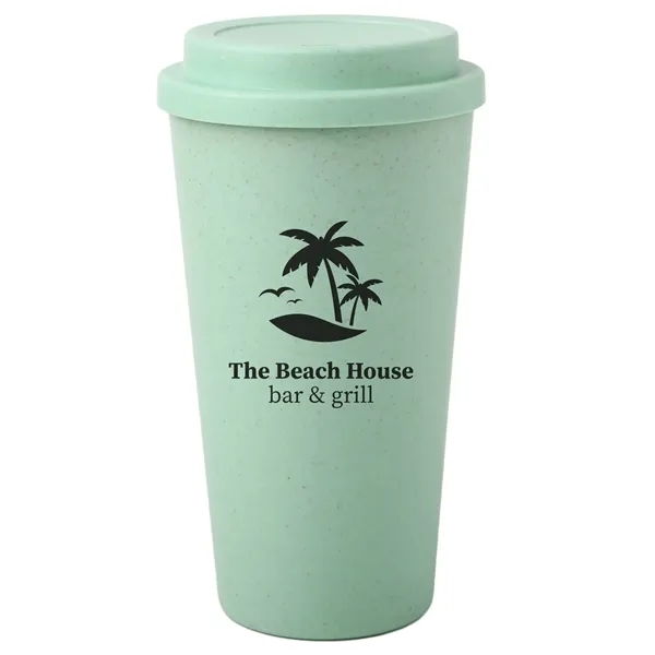 Wheat mug 16 oz made of wheat straw polypropylene, dishwasher and... from ASI 61966 HPG / Mixie