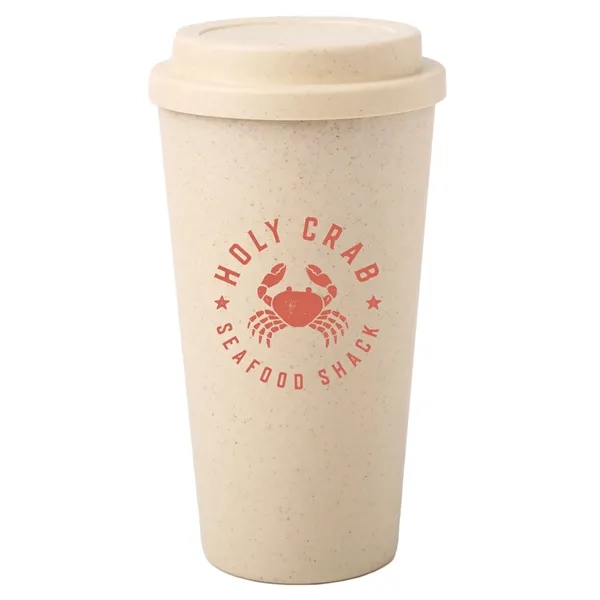 Wheat mug 16 oz made of wheat straw polypropylene, dishwasher and... from ASI 61966 HPG / Mixie