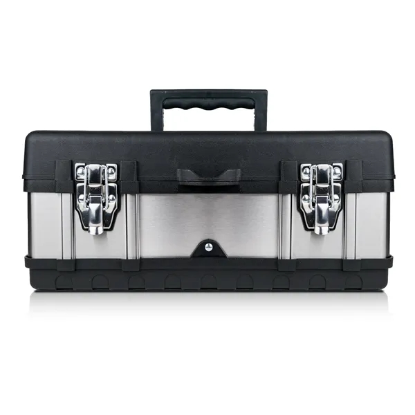 16" Stainless Steel Tool Box with Removable Tray... from ASI 62192 Illinois Glove Co / IGC Promo