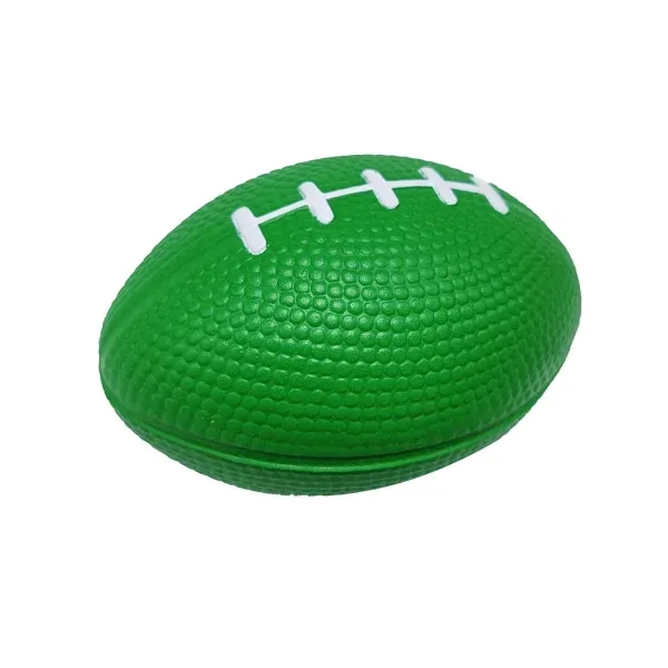 Squeezable Football Shape Stress Ball & Grip Strengthener 3 1/4" -... from ASI 45100 Chulani Promotional Products, Inc / Competitive Edge Innovations/Chulani
