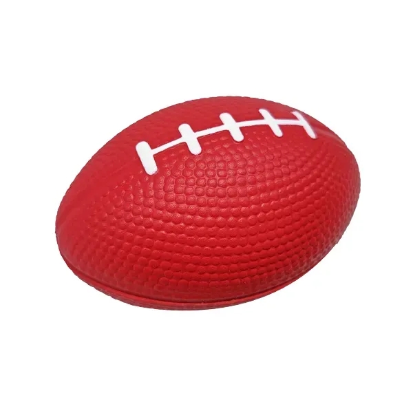 Squeezable Football Shape Stress Ball & Grip Strengthener 3 1/4" -... from ASI 45100 Chulani Promotional Products, Inc / Competitive Edge Innovations/Chulani