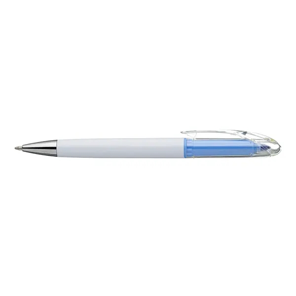 Click-action ballpoint pen with highlighter.... from ASI 39552 BEL Promo