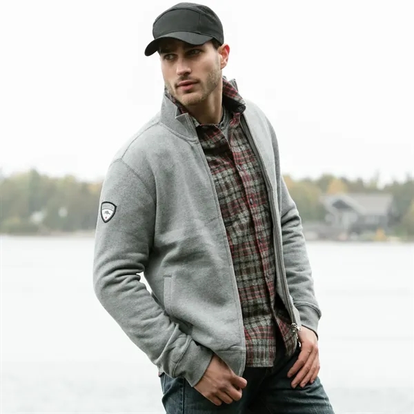 Men's full zip jacket made of cotton and polyester sueded washed... from ASI 66887 PCNA / Trimark
