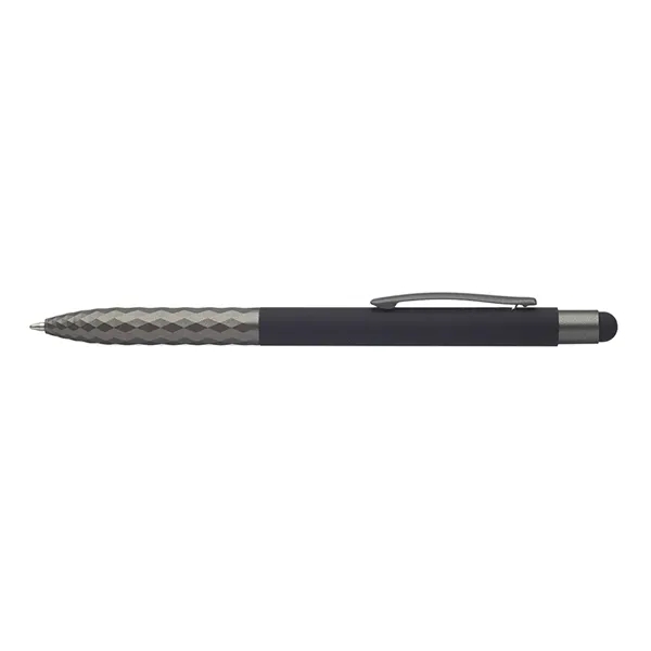 Aluminum ballpoint pen with stylus tip.... from ASI 39552 BEL Promo