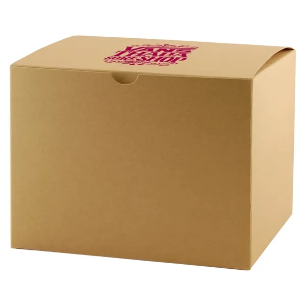Natural Kraft Fold-up Gift Boxes fold flat for easy storage; assemble... from ASI 75731 PWS / Pacific Western Sales/Cater Line