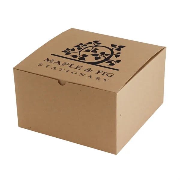 Natural Kraft Fold-up Gift Boxes fold flat for easy storage; assemble... from ASI 75731 PWS / Pacific Western Sales/Cater Line