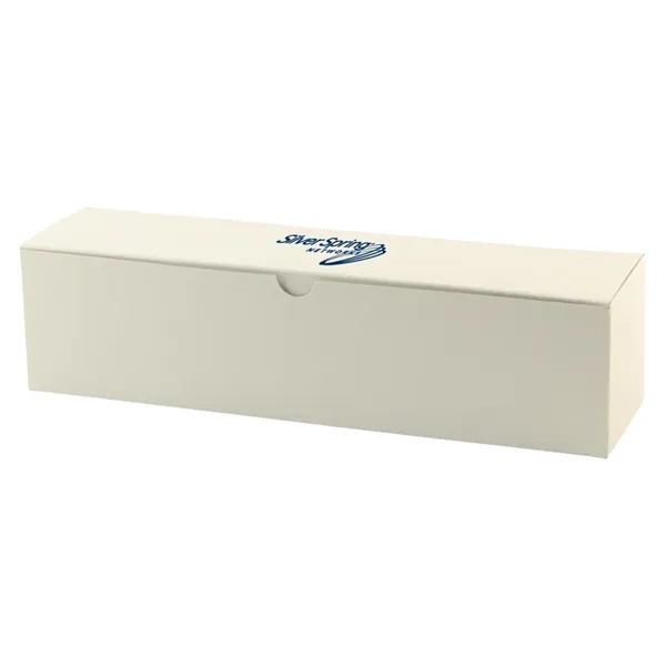 Frost White Gloss Fold-up Gift Boxes fold flat for easy storage;... from ASI 75731 PWS / Pacific Western Sales/Cater Line
