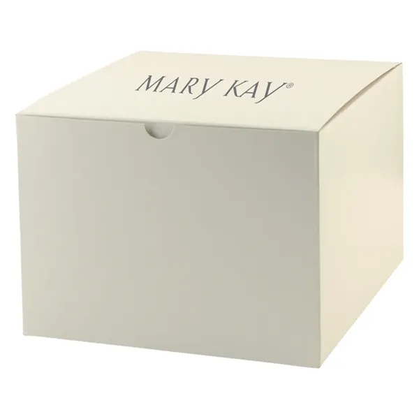 Frost White Gloss Fold-up Gift Boxes fold flat for easy storage;... from ASI 75731 PWS / Pacific Western Sales/Cater Line