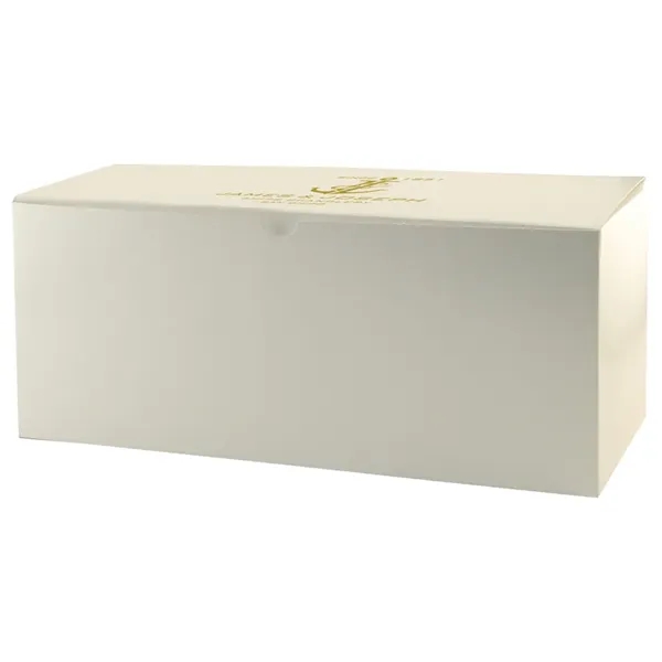 Frost White Gloss Fold-up Gift Boxes fold flat for easy storage;... from ASI 75731 PWS / Pacific Western Sales/Cater Line